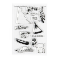 Studio Calico - Clear Photopolymer Stamps - Yukon Territory