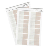 Studio Calico - Color Theory - Label Sticker - Ledger Peachy Keen