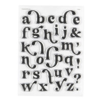 Studio Calico - Clear Photopolymer Stamps - Alphabet