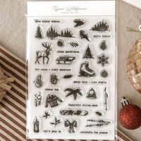 Dear Wildflowers - Clear Photopolymer Stamps - Winter