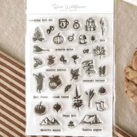 Dear Wildflowers - Clear Photopolymer Stamps - Fall