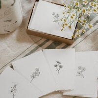 Dear Wildflowers - Card Set - Folded Cotton