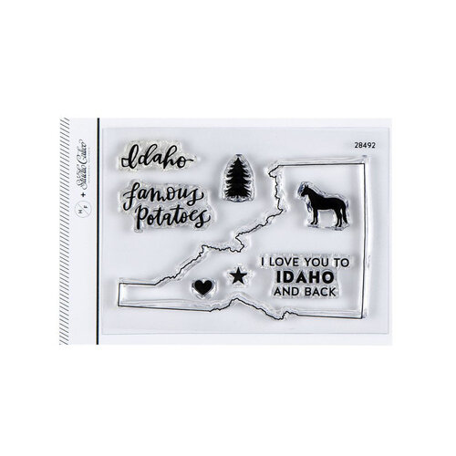 Studio Calico - Clear Photopolymer Stamps - I Love Idaho
