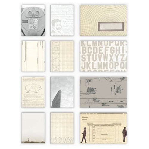 American Crafts - Studio Calico - Classic Calico 3 Collection - Journal Cards