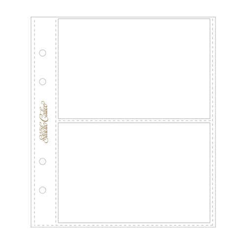 Studio Calico - 6 x 8 Photo Protectors for 4 x 6 Photos - Horizontal - 6 Pack