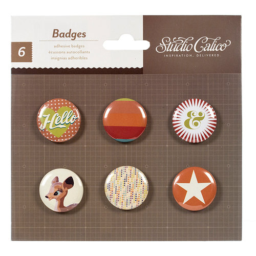 American Crafts - Studio Calico - Darling Dear Collection - Flair - Stickers