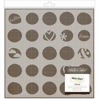 Studio Calico - Sundrifter Collection - Stencils 8 x 8 Mask - 2 Step Stencil