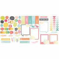 Studio Calico - Sundrifter Collection - Die Cut Cardstock Shapes