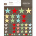 Studio Calico - Snippets Collection - Chipboard Stickers - Stars
