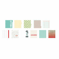 American Crafts - Studio Calico - Snippets Collection - Album Inserts