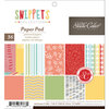 Studio Calico - Snippets Collection - 6 x 6 Paper Pad