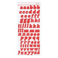 Studio Calico - The Grove Collection - Alpha Stickers - Red