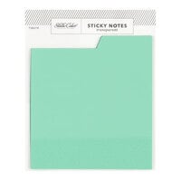 Studio Calico - Tabbed Transparent Sticky Notes - Aqua