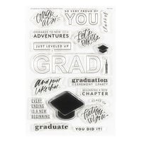 Studio Calico - Clear Photopolymer Stamps - Graduate