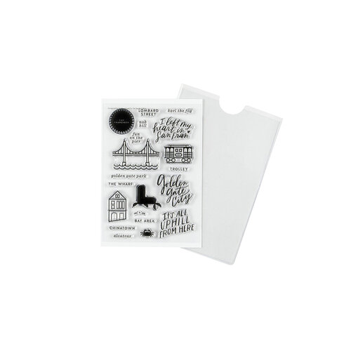 Studio Calico - Clear Photopolymer Stamps - San Francisco