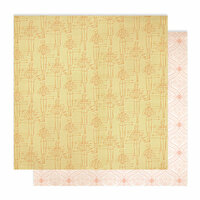 American Crafts - Studio Calico - Autumn Press Collection - 12 x 12 Double Sided Paper - Fall Fashion