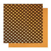 American Crafts - Studio Calico - Autumn Press Collection - 12 x 12 Double Sided Paper - Maple Syrup