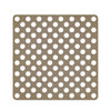 American Crafts - Studio Calico - Classic Calico Collection - 12 x 12 Die Cut Paper - Polka Dot - Brown