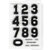 Studio Calico - Clear Photopolymer Stamps - Travel Numbers