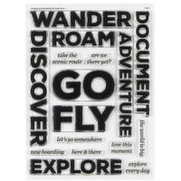 Studio Calico - Clear Photopolymer Stamps - Travel Phrases
