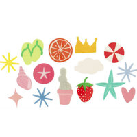 Studio Calico - Seaside Collection - Plastic Die Cuts - Summer