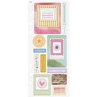 Studio Calico - Go With The Flow Collection- Chipboard Stickers