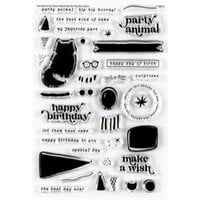 Studio Calico - Clear Photopolymer Stamps - Party Animal