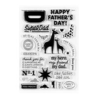 Studio Calico - Clear Photopolymer Stamps - Father's Day