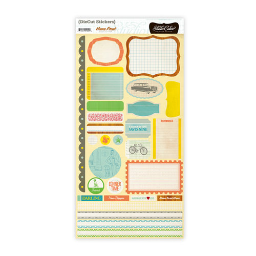 Studio Calico - Home Front Collection - Cardstock Stickers - Labels, CLEARANCE