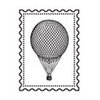 Studio Calico - Clear Acrylic Stamps - Hot Air Balloon, CLEARANCE