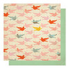 Studio Calico - Countryside Collection - 12 x 12 Double Sided Paper - Barn Swallow