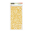 Studio Calico - Countryside Collection - Cardstock Stickers - Alphabet - Yellow