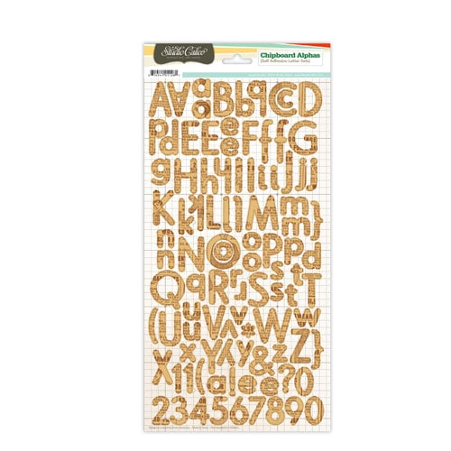 Studio Calico - Countryside Collection - Chipboard Stickers - Alphabet