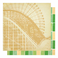 Studio Calico - State Fair Collection - 12 x 12 Double Sided Paper - Midway