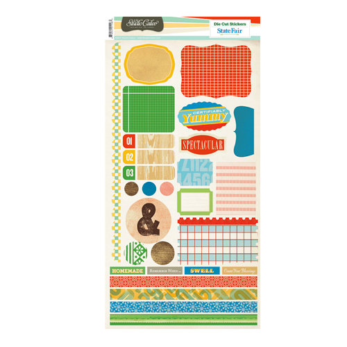 Studio Calico - State Fair Collection - Cardstock Stickers - Labels