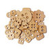 Studio Calico - State Fair Collection - Wood Veneer Pieces - Buttons