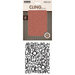 Hero Arts - Studio Calico - Autumn Press Collection - Clings - Repositionable Rubber Stamps - Alphabet Pattern