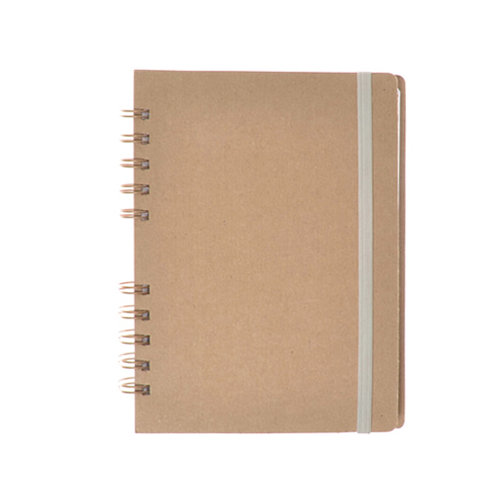 SEI - 7 x 5 Spiral Bound Journal - Kraft