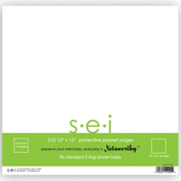 SEI - Noteworthy Collection - 12 x 12 Page Protectors - 10 Pack