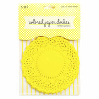 SEI - Colored Doilies - Lemon Yellow