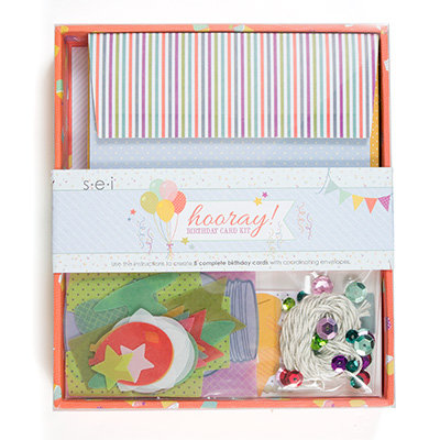 SEI - Hooray Collection - Birthday Card Kit