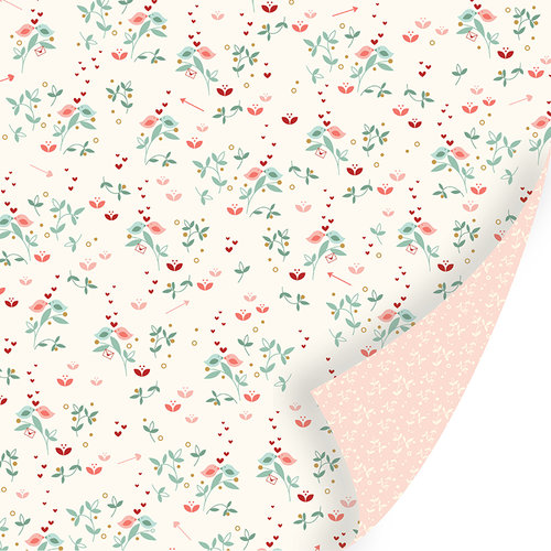 SEI - Sweet Sora Collection - 12 x 12 Double Sided Paper with Foil Accents - Lovely