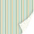 SEI - Sweet Sora Collection - 12 x 12 Double Sided Paper with Foil Accents - Hansom Stripes