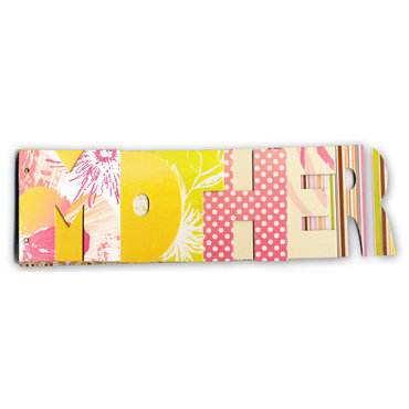SEI - Mimosa Collection - Printed Word Album - Mother, CLEARANCE
