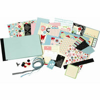 SEI - Penelope's Winter Collection - 4x6 Scrapbook In a Bag