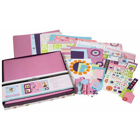 SEI - Ally's Wonderland Collection - 12x12 Scrapbook In a Box, CLEARANCE