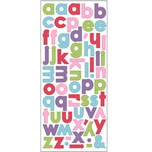 SEI - Doodley-Doo Girl - Alphabet Stickers