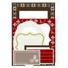 SEI - Alpine Frost Collection - Christmas - Coaster Frames and Tags, CLEARANCE