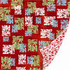 SEI - Glitzmas Collection - 12x12 Double Sided Textured Foil Paper - Christmas - Oh, Glitzmas Tree, CLEARANCE