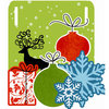 SEI - Glitzmas Collection - Christmas - Die-Cut Accents with Glitter